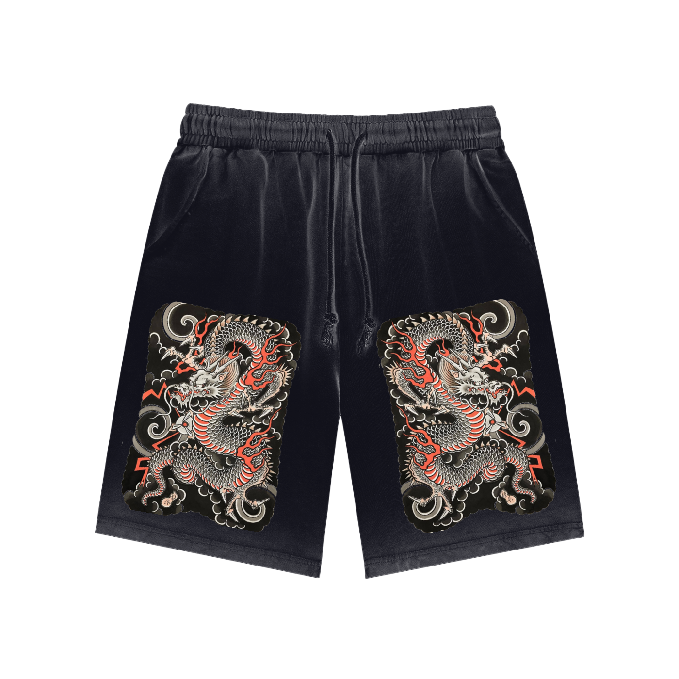 Reverse Dyed Sweatshorts